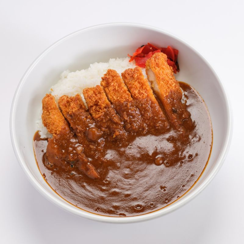 ビッグチキンカツカレー丼