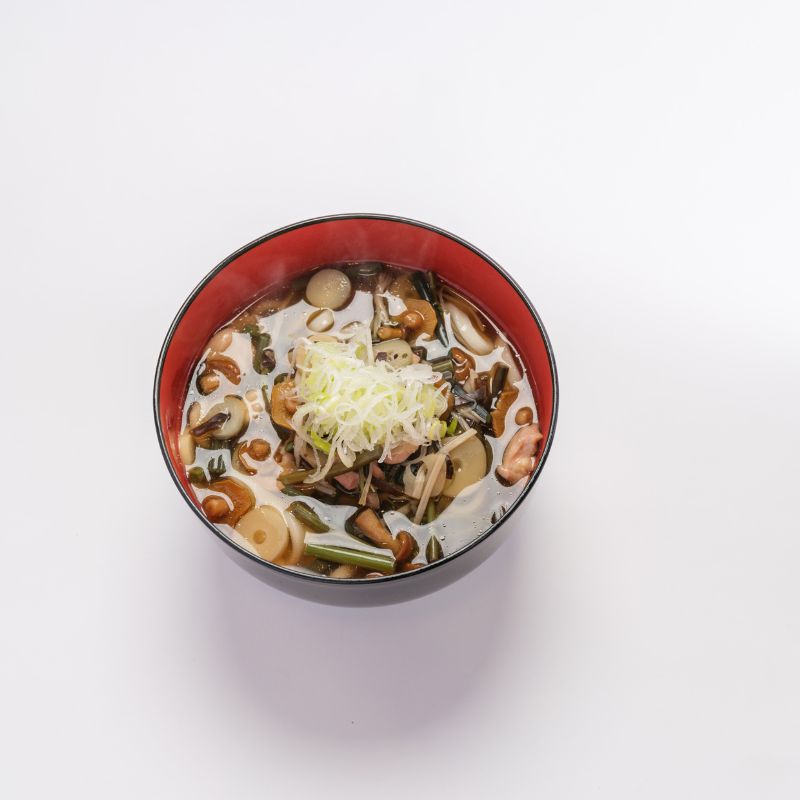 山菜きのこうどん