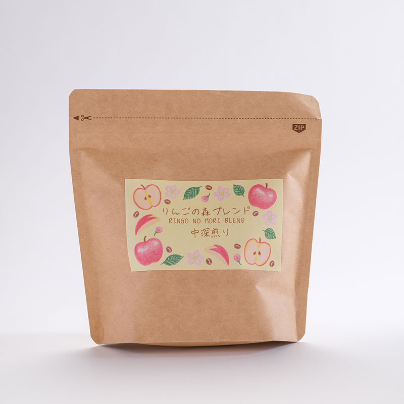 りんごの森ブレンド(中深煎り)