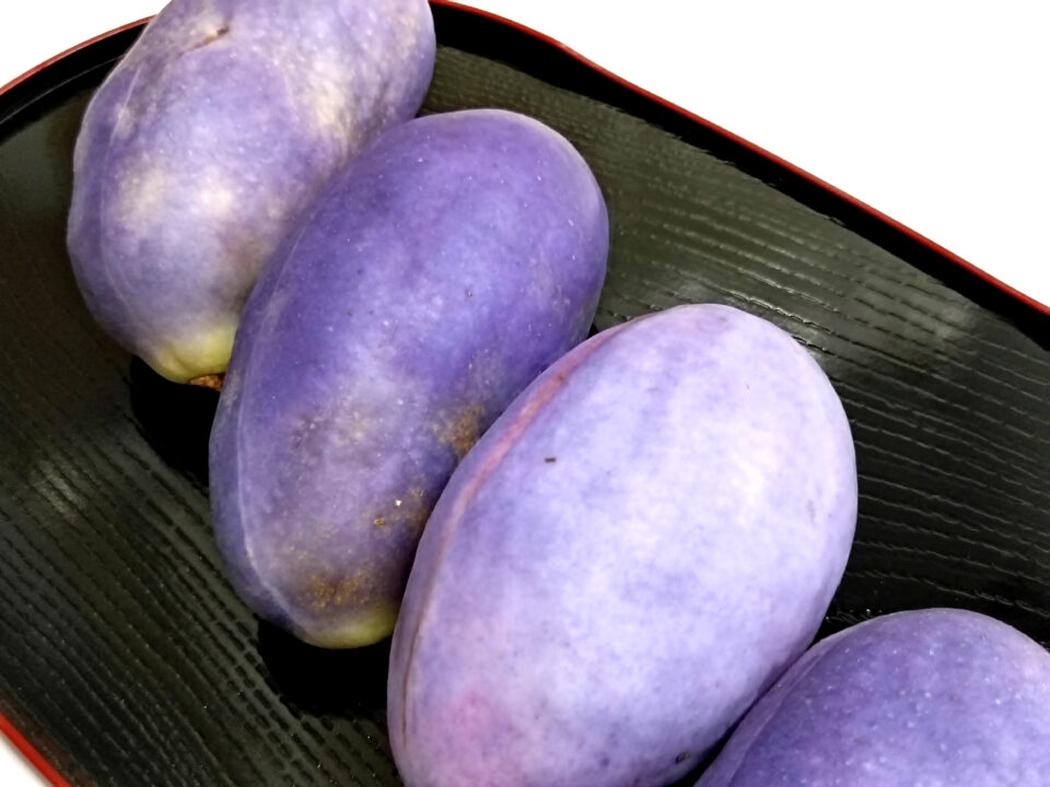 秋の特産　あけび